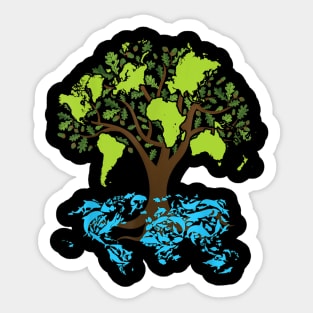 save the planet Sticker